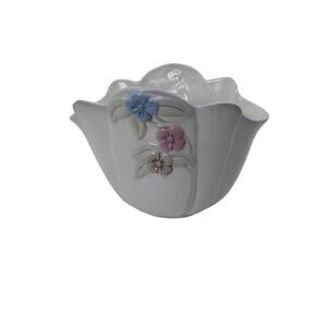 Charming Vintage “Especially For You" FTD 1992 Flower Vase Arrangement Bowl